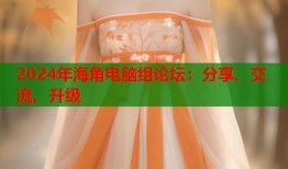 2024年海角电脑组论坛：分享、交流、升级
