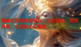 海角社区同类型平台：社交互动、资源共享、生活贴士汇集地