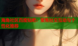 海角社区百度贴吧：聚焦社交互动与个性化推荐