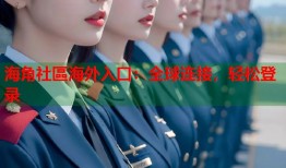 海角社區海外入口：全球连接，轻松登录