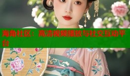 海角社区：高清视频播放与社交互动平台