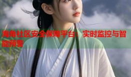 海角社区安全保障平台：实时监控与智能预警