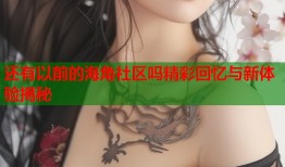 还有以前的海角社区吗精彩回忆与新体验揭秘