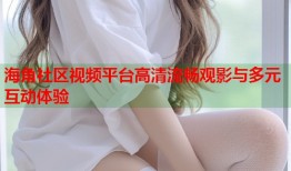 海角社区视频平台高清流畅观影与多元互动体验