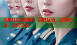 海角社区电脑版：实时互动、视频分享、社区活动