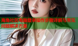 海角社区电脑登录操作步骤详解与常见问题解决方案