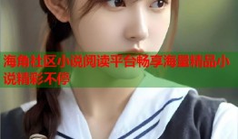 海角社区小说阅读平台畅享海量精品小说精彩不停