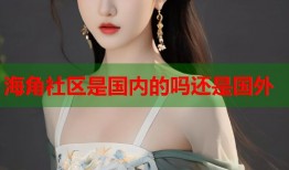 海角社区是国内的吗还是国外