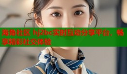 海角社区 hj2bc实时互动分享平台，畅享精彩社交体验