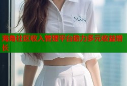 海角社区收入管理平台助力多元收益增长