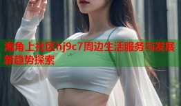 海角上社区hj9c7周边生活服务与发展新趋势探索