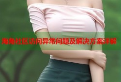 海角社区访问异常问题及解决方案详解
