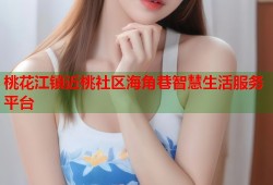 桃花江镇近桃社区海角巷智慧生活服务平台