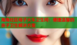 海角社区母子火车卫生间：便捷温馨的亲子卫生解决方案