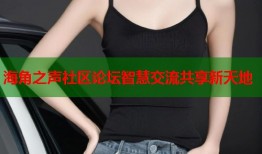 海角之声社区论坛智慧交流共享新天地