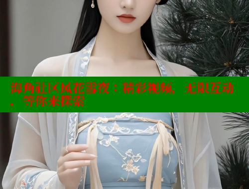 海角社区风花雪夜：精彩视频，无限互动，等你来探索