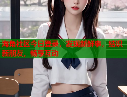 海角社区今日登录，发现新鲜事，结识新朋友，畅享互动