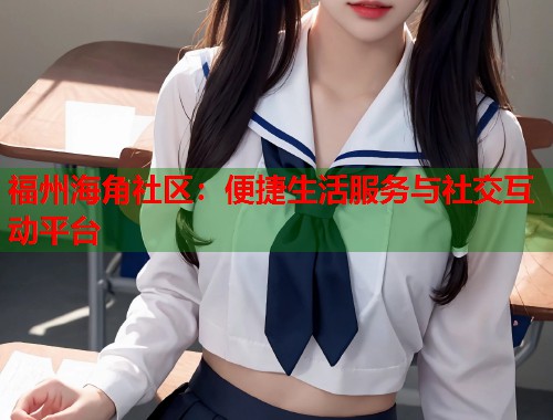 福州海角社区：便捷生活服务与社交互动平台