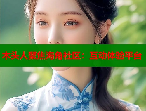 木头人聚焦海角社区：互动体验平台