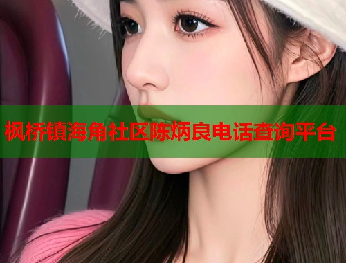枫桥镇海角社区陈炳良电话查询平台