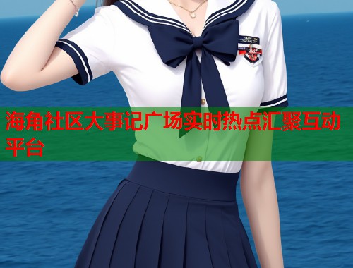 海角社区大事记广场实时热点汇聚互动平台