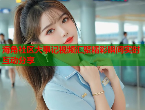 海角社区大事记视频汇聚精彩瞬间实时互动分享