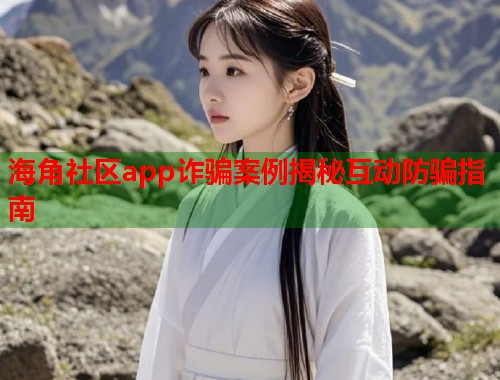 海角社区app诈骗案例揭秘互动防骗指南