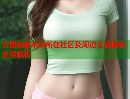 合浦海角市场所在社区及周边生活服务全景解析