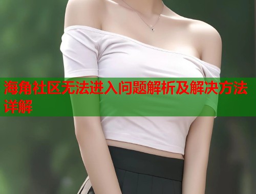 海角社区无法进入问题解析及解决方法详解